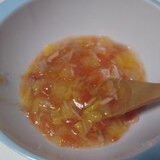 白菜ツナトマト煮（離乳食中期）